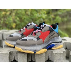 Hypeyourbeast BCG Triple S 'Multi-Color' Blue Red Balenciaga Triple S
