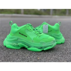 Hypeyourbeast Balenciaga BCG Triple S Neon Green
