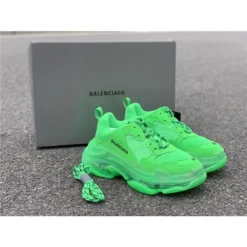 Hypeyourbeast Balenciaga BCG Triple S Neon Green