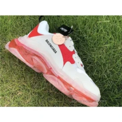 Hypeyourbeast BCG Triple S Clear Sole Red / White 17 Hypeyourbeast BCG Triple S Clear Sole Red / White