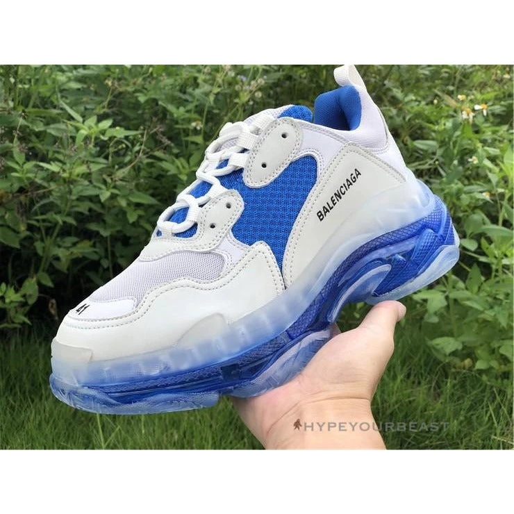 Hypeyourbeast BCG Triple S White / Blue Balenciaga 10 Hypeyourbeast BCG Triple S White / Blue Balenciaga
