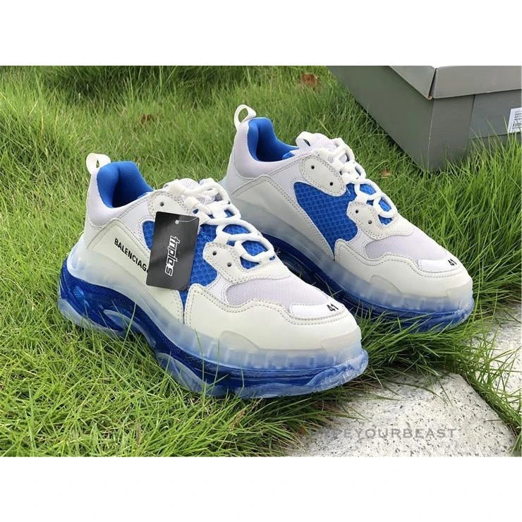 Hypeyourbeast BCG Triple S White / Blue Balenciaga 5 Hypeyourbeast BCG Triple S White / Blue Balenciaga