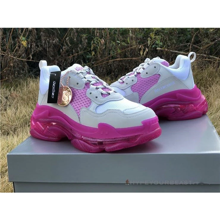 Hypeyourbeast BCG Triple S White / Pink Balenciaga 8 Hypeyourbeast BCG Triple S White / Pink Balenciaga