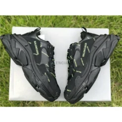 Hypeyourbeast BCG Triple S Allover Logo - Black Fluo Yellow 11 Hypeyourbeast BCG Triple S Allover Logo - Black Fluo Yellow