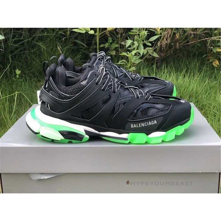 Hypeyourbeast BCG Track Sneakers Black / Green 5 Hypeyourbeast BCG Track Sneakers Black / Green