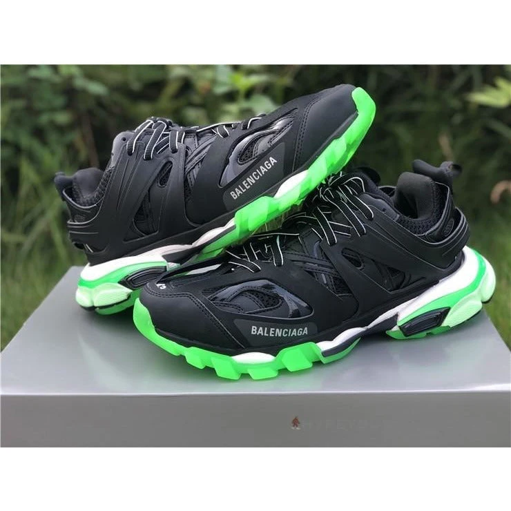 Hypeyourbeast BCG Track Sneakers Black / Green 1 Hypeyourbeast BCG Track Sneakers Black / Green