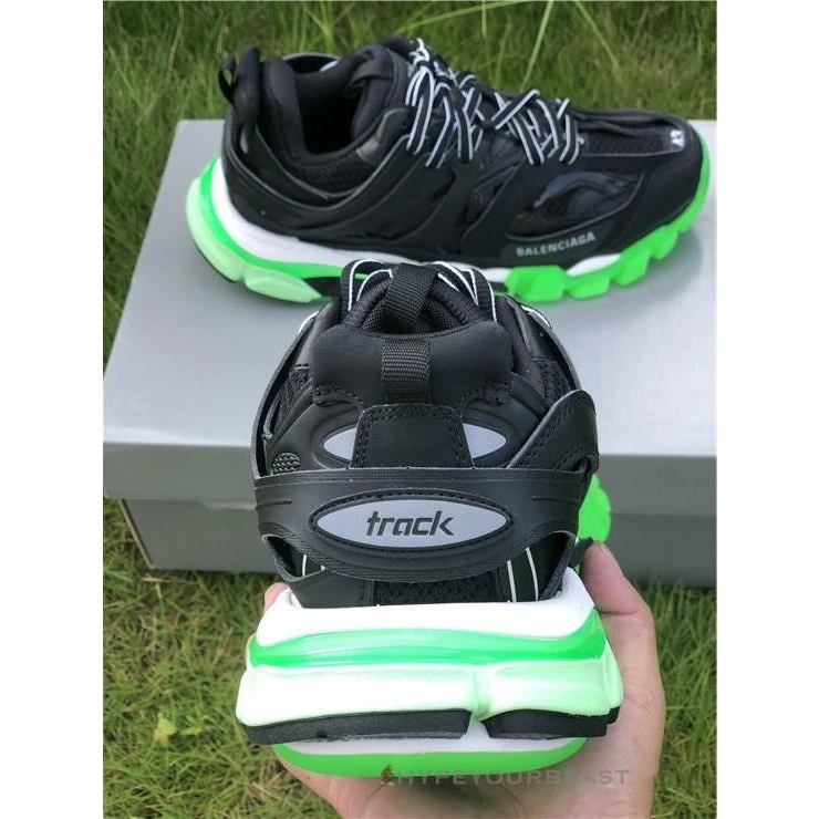 Hypeyourbeast BCG Track Sneakers Black / Green 7 Hypeyourbeast BCG Track Sneakers Black / Green