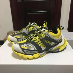 Hypeyourbeast Balenciaga BCG Track Sneakers Yellow Black White