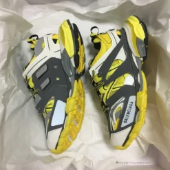 Hypeyourbeast Balenciaga BCG Track Sneakers Yellow Black White 14 Hypeyourbeast Balenciaga BCG Track Sneakers Yellow Black White