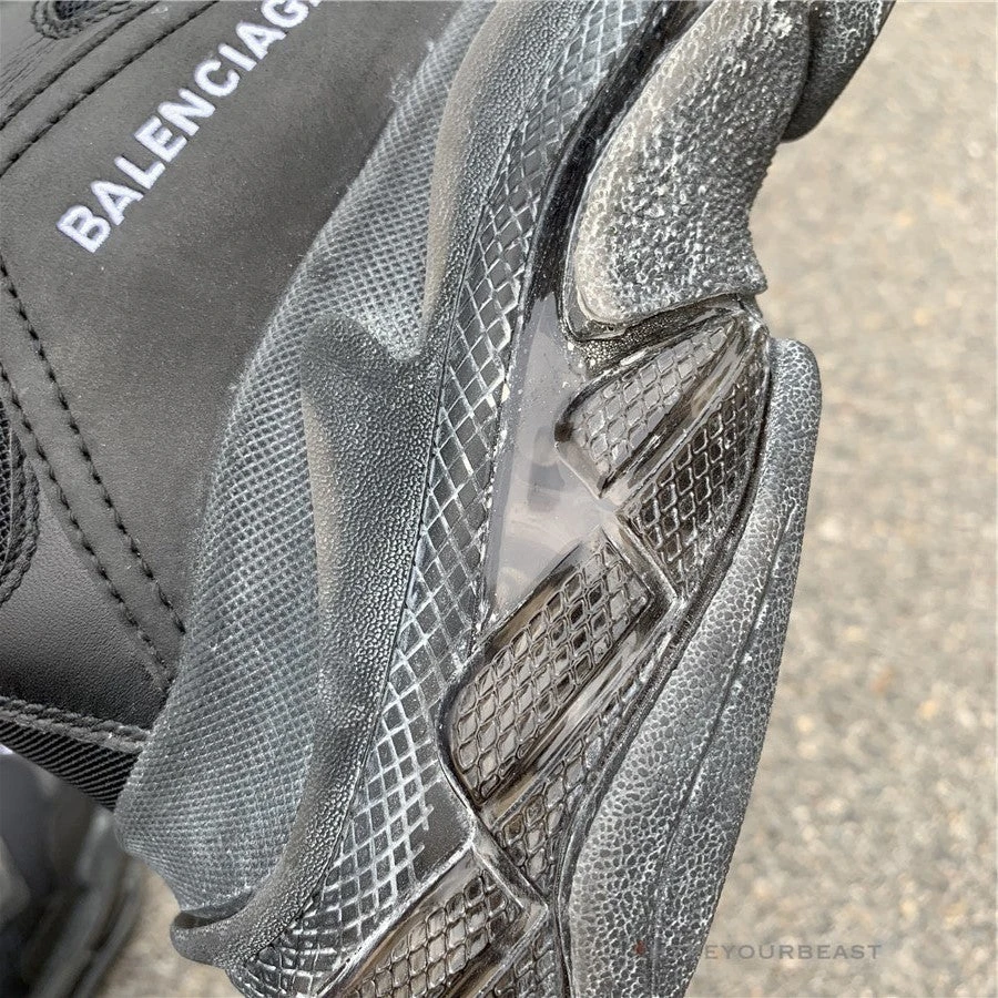 Hypeyourbeast Balenciaga BCG Triple S Black / Clear Sole 11 Hypeyourbeast Balenciaga BCG Triple S Black / Clear Sole