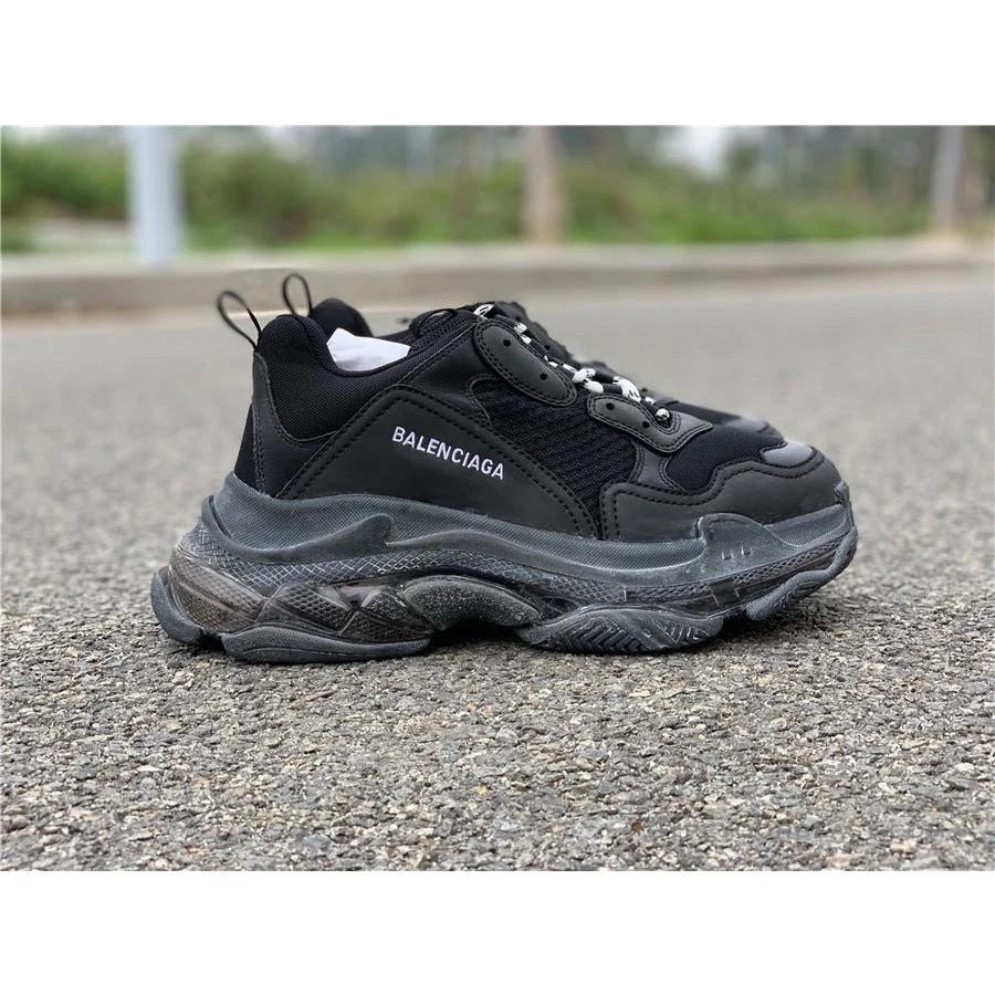 Hypeyourbeast Balenciaga BCG Triple S Black / Clear Sole 1 Hypeyourbeast Balenciaga BCG Triple S Black / Clear Sole