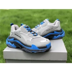 Hypeyourbeast BCG Triple S Grey / Blue Balenciaga Triple S 11 Hypeyourbeast BCG Triple S Grey / Blue Balenciaga Triple S