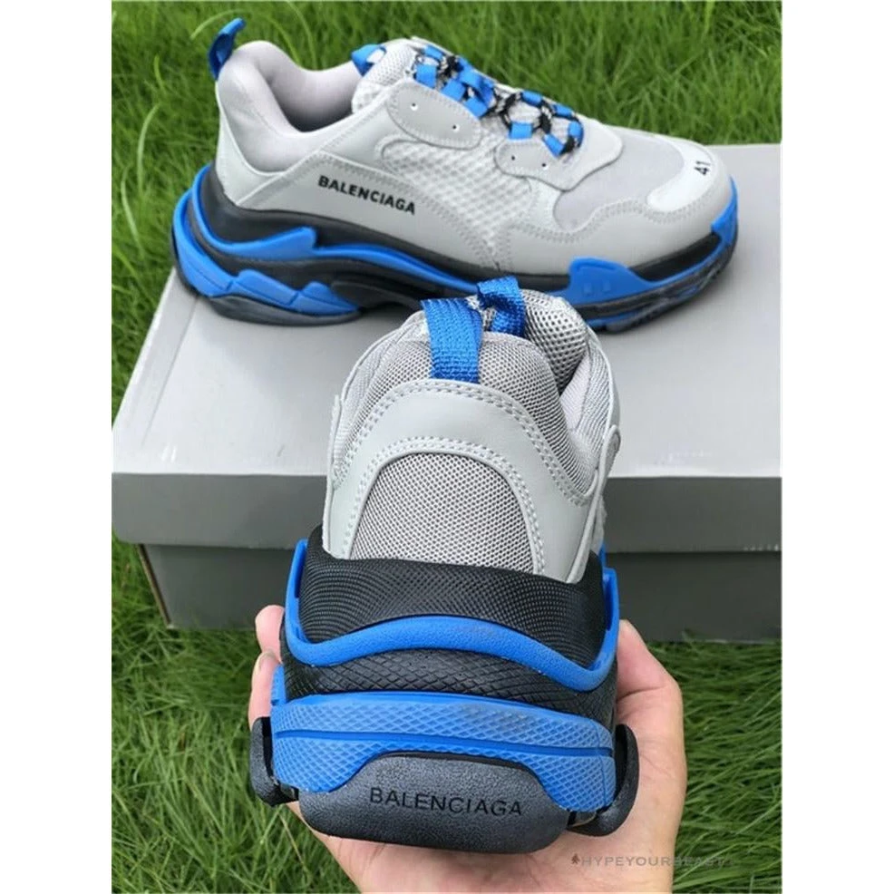 Hypeyourbeast BCG Triple S Grey / Blue Balenciaga Triple S 7 Hypeyourbeast BCG Triple S Grey / Blue Balenciaga Triple S