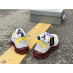 Hypeyourbeast Balenciaga BCG Triple S Purple Yellow