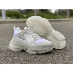 Hypeyourbeast Balenciaga BCG Triple S White / Clear Sole