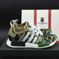 Hypeyourbeast Bape X Adidas NMD Green Camo