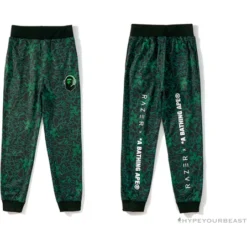 Hypeyourbeast Clothes BAPE X RAZER Co-Branded Gaming Camouflage Green Pants 23 Hypeyourbeast Clothes BAPE X RAZER Co-Branded Gaming Camouflage Green Pants
