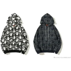 Hypeyourbeast Clothes BAPE X COACH Co-Branded Black-White Hoodie 15 Hypeyourbeast Clothes BAPE X COACH Co-Branded Black-White Hoodie