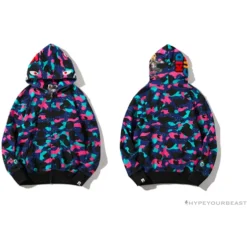 Hypeyourbeast BAPE X KID CUDI Camouflage Hoodie Clothes