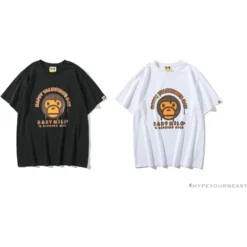 Hypeyourbeast BAPE Baby Milo Valentine's Day Chocolate Tee Shirt 'WHITE' Clothes 8 Hypeyourbeast BAPE Baby Milo Valentine's Day Chocolate Tee Shirt 'WHITE' Clothes