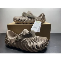 Hypeyourbeast Crocs Pollex Clog By Salehe Bembury Menemsha Brown Slides