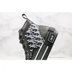 Hypeyourbeast Dior B23 High Top Canvas Oblique Black