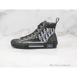 Hypeyourbeast Dior B23 High Top Canvas Oblique Black