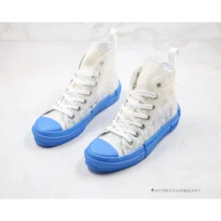 Hypeyourbeast Dior High Top Gradient Blue