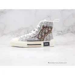 Hypeyourbeast Dior High Top White Brown