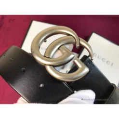 Hypeyourbeast GC Belt Black Silver Buckle Belts