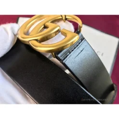 Hypeyourbeast GC Belt Black Gold Buckle Belts