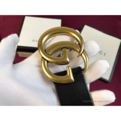 Hypeyourbeast GC Belt Black Gold Buckle Belts