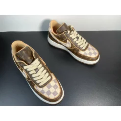 Hypeyourbeast Nike Air Force 1 Low 'LV Monogram Brown Off-White' 27 Hypeyourbeast Nike Air Force 1 Low 'LV Monogram Brown Off-White'