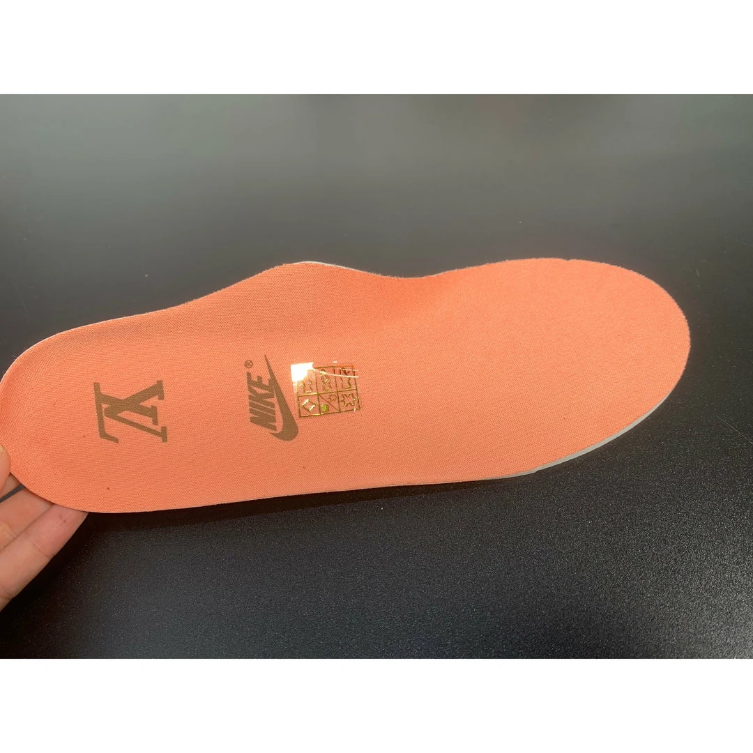 Hypeyourbeast Nike Air Force 1 Low 'LV Monogram Brown Off-White' 16 Hypeyourbeast Nike Air Force 1 Low 'LV Monogram Brown Off-White'