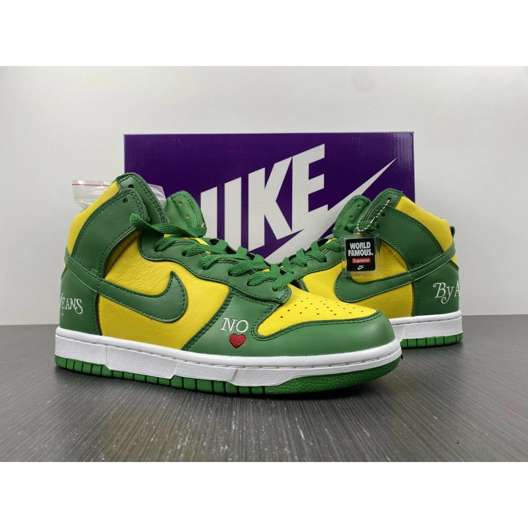 Hypeyourbeast Nike SB Dunk High Supreme 'By Any Means Brazil' 5 Hypeyourbeast Nike SB Dunk High Supreme 'By Any Means Brazil'