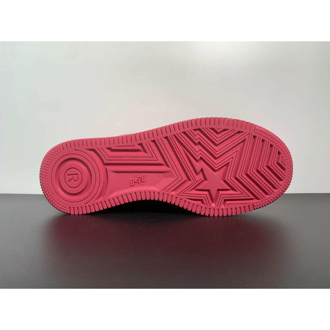 Hypeyourbeast A Bathing Ape Bape Sta Pink Suede 15 Hypeyourbeast A Bathing Ape Bape Sta Pink Suede