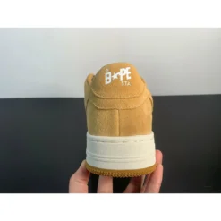 Hypeyourbeast Clothes A Bathing Ape Bape Sta Beige Suede