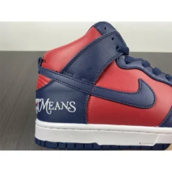 Hypeyourbeast Nike SB Dunk High Supreme 'By Any Means Red Navy'