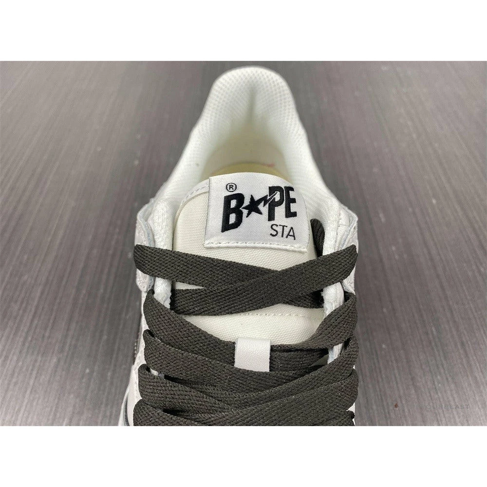 Hypeyourbeast Bape Sta Low Top Sneakers 'White Metallic Silver' 14 Hypeyourbeast Bape Sta Low Top Sneakers 'White Metallic Silver'