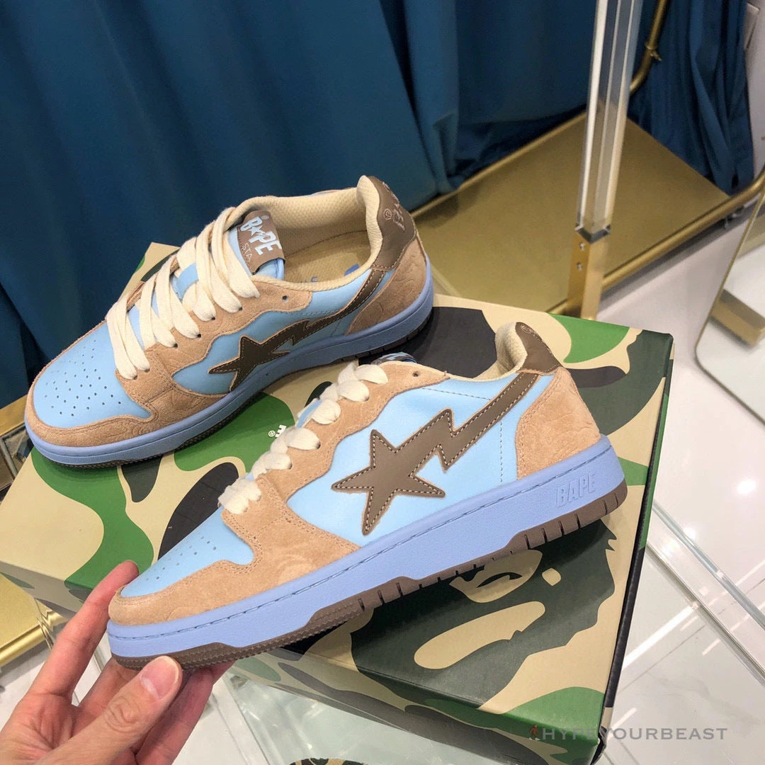 Hypeyourbeast Bape Sta Low Top Sneakers Clay Blue 5 Hypeyourbeast Bape Sta Low Top Sneakers Clay Blue