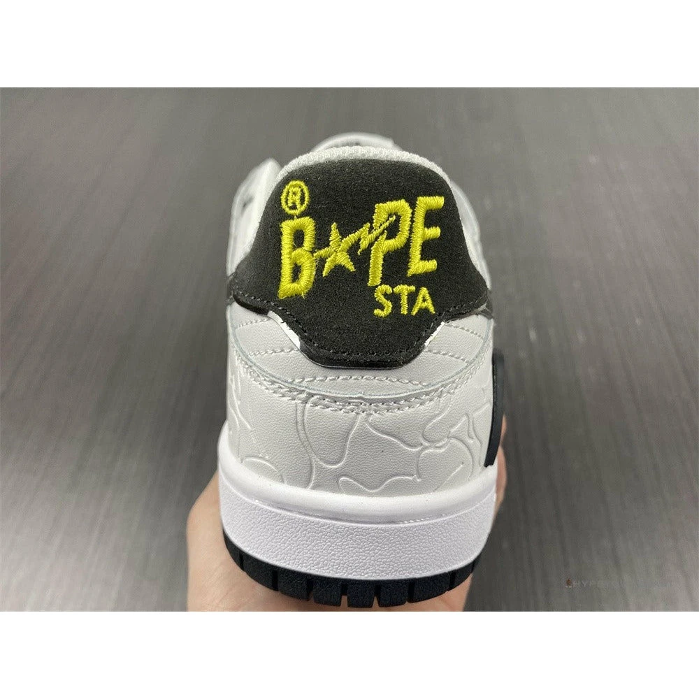 Hypeyourbeast Bape Sta Low Top Sneakers 'White Metallic Silver' 16 Hypeyourbeast Bape Sta Low Top Sneakers 'White Metallic Silver'