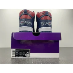 Hypeyourbeast Nike SB Dunk High Supreme 'By Any Means Red Navy'