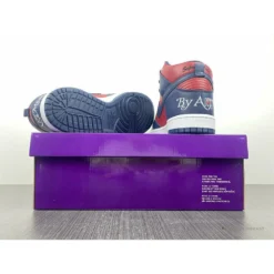 Hypeyourbeast Nike SB Dunk High Supreme 'By Any Means Red Navy'