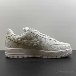 Hypeyourbeast Nike Air Force 1 Low 'LV Monogram White Off-White' 19 Hypeyourbeast Nike Air Force 1 Low 'LV Monogram White Off-White'