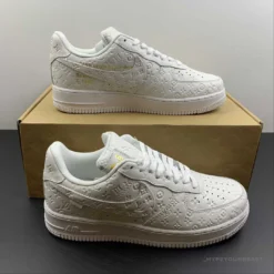 Hypeyourbeast Nike Air Force 1 Low 'LV Monogram White Off-White'
