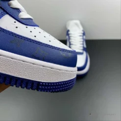 Hypeyourbeast Nike Air Force 1 Low 'LV Monogram Off-White Blue White'