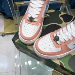 Hypeyourbeast Bape Sta Low Top Sneakers Pastel Pink Blue 18 Hypeyourbeast Bape Sta Low Top Sneakers Pastel Pink Blue