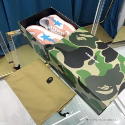Hypeyourbeast Bape Sta Low Top Sneakers Pastel Pink Blue 19 Hypeyourbeast Bape Sta Low Top Sneakers Pastel Pink Blue