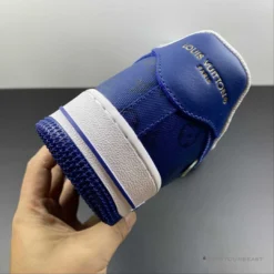 Hypeyourbeast Nike Air Force 1 Low 'LV Monogram Off-White Blue White'