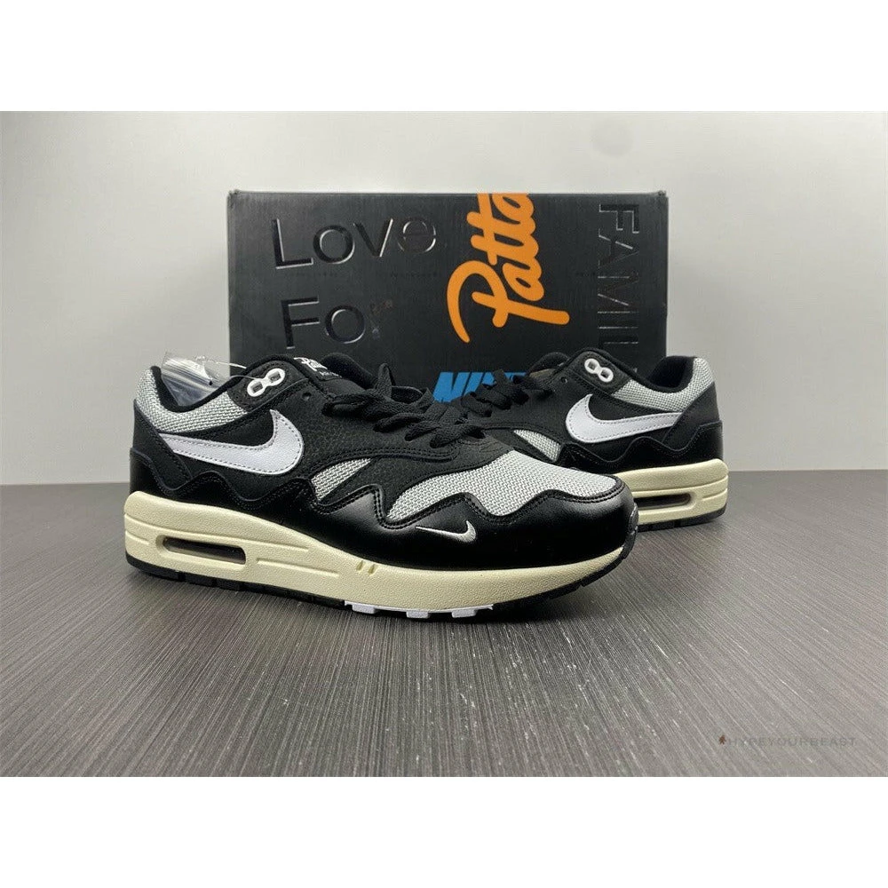 Hypeyourbeast Nike Air Max 1 X Patta Black Mens 2 Hypeyourbeast Nike Air Max 1 X Patta Black Mens